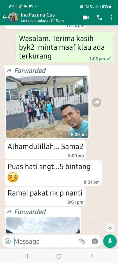 Homestay Bendang Hilir Kuala Nerang Ngoại thất bức ảnh